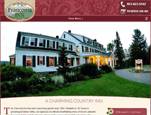 Tablet Screenshot of franconiainn.com